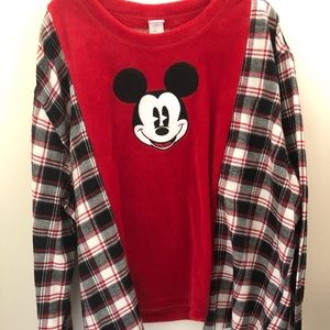Mickey flannel rework.